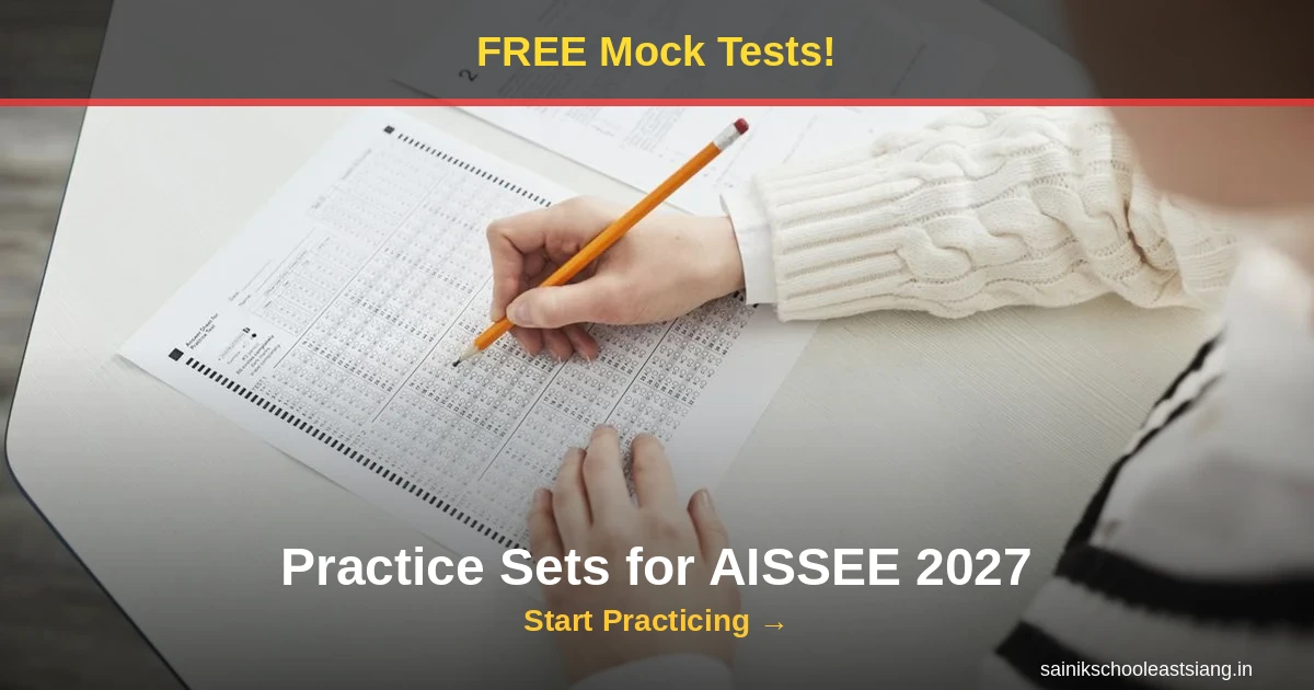 AISSEE 2027 Mock Test: Free Practice Sets with Answers for Class 6 & Class 9