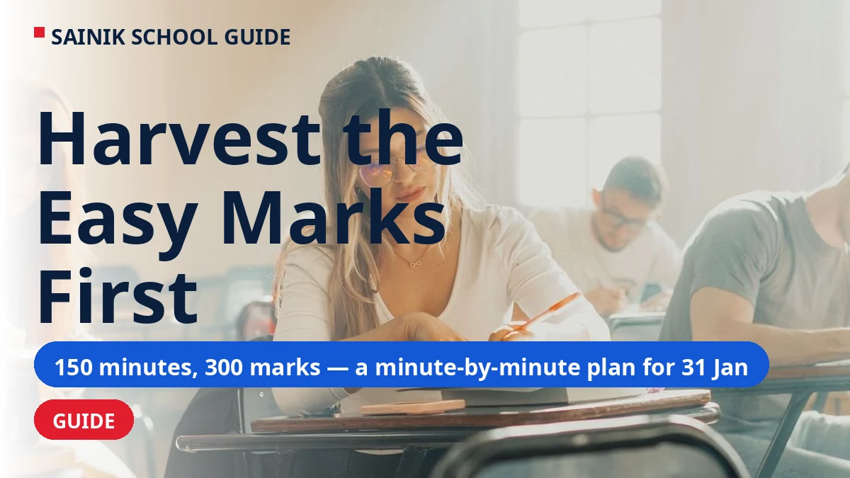 How to Attempt the AISSEE Paper: A Question-Selection Strategy That Turns Knowledge Into Marks