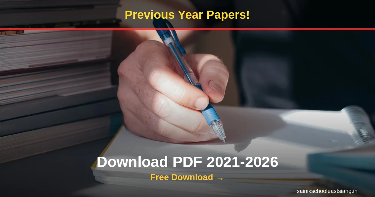 AISSEE Previous Year Question Papers: Download PDF & Analysis (2021–2026)