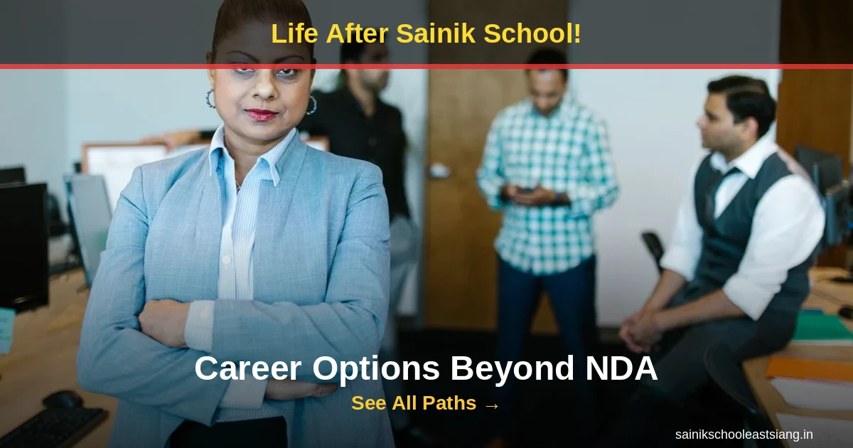 Life After Sainik School 2027: Career Options Beyond NDA — Engineering, Medical, Civil Services