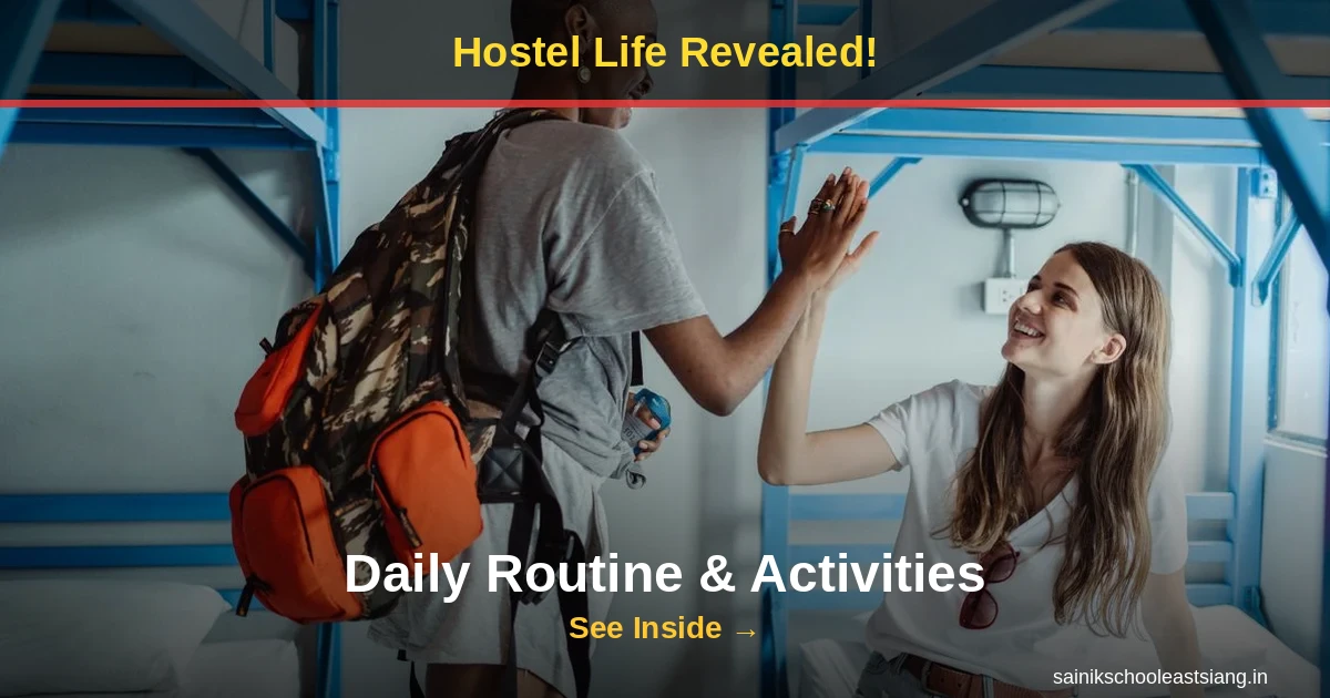 Sainik School Hostel Life 2027: Complete Guide to Daily Routine, House System, Activities & Experience