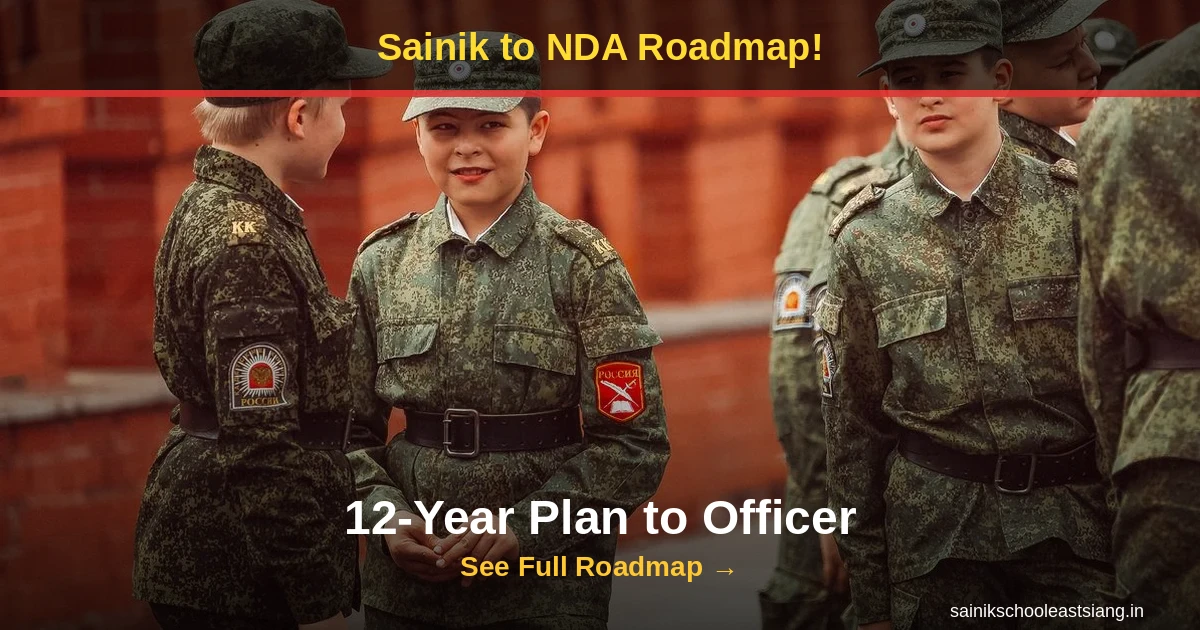 Sainik School to NDA: Complete 12-Year Roadmap from Class 6 to Indian Armed Forces Officer